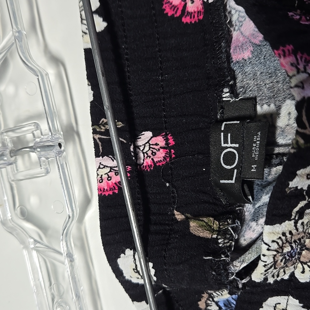 LOFT Wide Leg Pants M - Picture 2 of 4